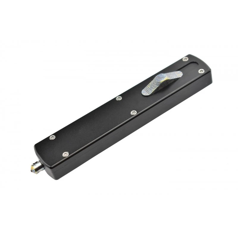 Couteau Automatique OTF Golgoth G12DT+ Double Tranchant Crazy D2/alu Noir 4 Couteau Automatique OTF Golgoth G12DT+ Double Tranchant Crazy D2/alu Noir – Image 4