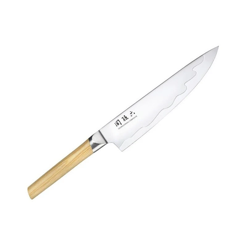 Couteau Chef Kai 20cm Seki Magoroku Composite Inox 1 Couteau Chef Kai 20cm Seki Magoroku Composite Inox