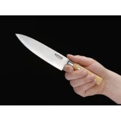 Couteau De Chef Böker Damascus Olive -Cuisine Couteaux Magasin couteau de chef boeker damascus olive 3