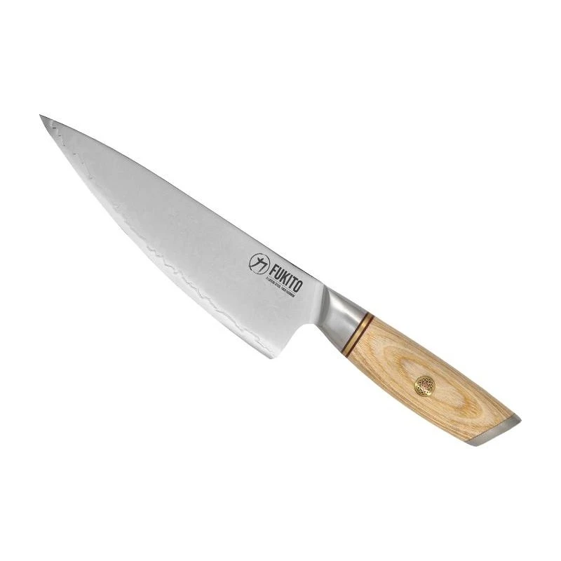 Couteau De Chef Fukito 21cm Pakka San Maï 1 Couteau De Chef Fukito 21cm Pakka San Maï