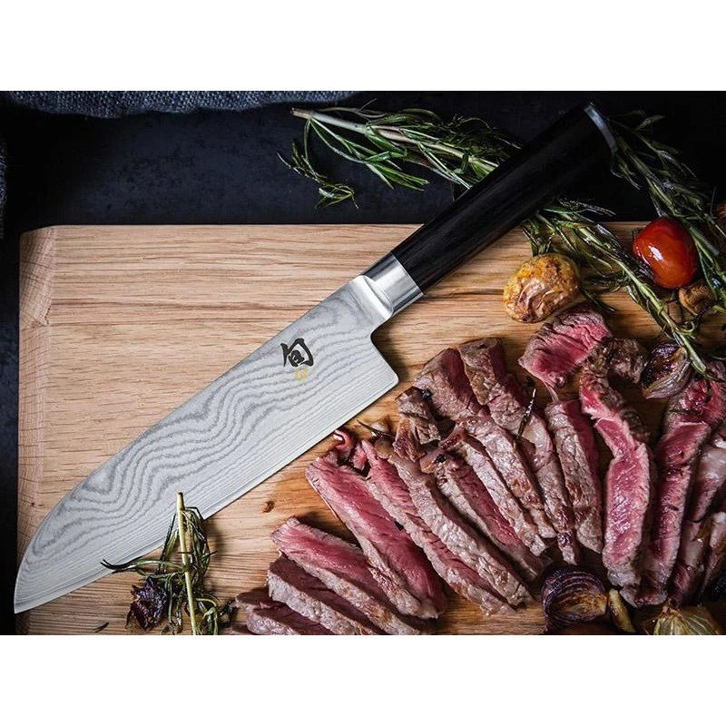 Couteau De Cuisine Kai 15cm Shun Damas Inox 3 Couteau De Cuisine Kai 15cm Shun Damas Inox – Image 3