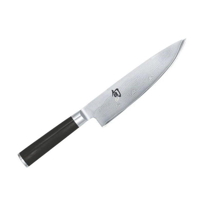 Couteau De Cuisine Kai 25cm Shun Damas Inox 1 Couteau De Cuisine Kai 25cm Shun Damas Inox