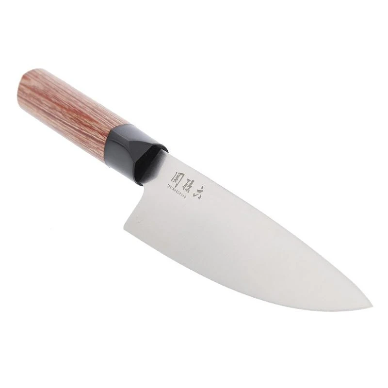 Couteau De Cuisine Kai Seki Magoroku Redwood 15cm 2 Couteau De Cuisine Kai Seki Magoroku Redwood 15cm – Image 2