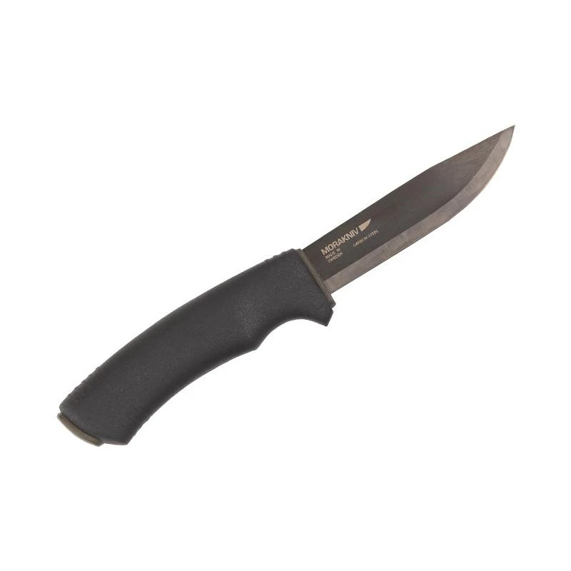 Couteau Lame Fixe Mora Bushcraft Survival Noir Carbone 1 Couteau Lame Fixe Mora Bushcraft Survival Noir Carbone