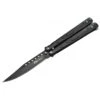 Couteau Papillon Max Knives P55B 3Cr13 Acier Noir