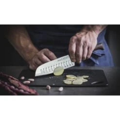 Couteau Santoku Alvéolé Opinel Les Forgés 1890 5 Couteau Santoku Alvéolé Opinel Les Forgés 1890 -Cuisine Couteaux Magasin couteau santoku alveole opinel les forges 1890 2