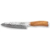 Couteau Santoku Alvéolé Wusaki Série Damas VG-10
