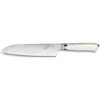 Couteau Santoku Damas Déglon Manche Corian
