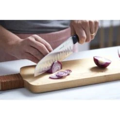 Couteau Santoku Opinel Intempora N°219 -Cuisine Couteaux Magasin couteau santoku opinel intempora n219 3