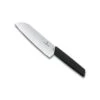 Couteau Santoku Victorinox Swiss Modern Alvéolé 17cm Noir