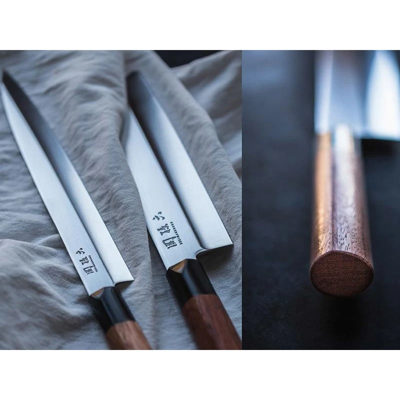 Couteau Yanagiba Kai Seki Magoroku Redwood 24cm 2 Couteau Yanagiba Kai Seki Magoroku Redwood 24cm – Image 2