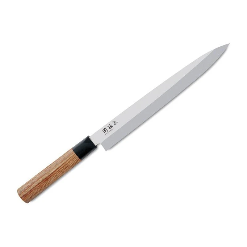 Couteau Yanagiba Kai Seki Magoroku Redwood 24cm 1 Couteau Yanagiba Kai Seki Magoroku Redwood 24cm