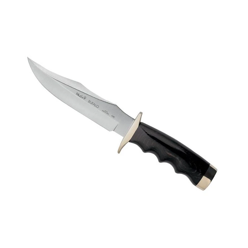 Poignard Muela Bufalo 17cm Micarta Noir Inox 1 Poignard Muela Bufalo 17cm Micarta Noir Inox